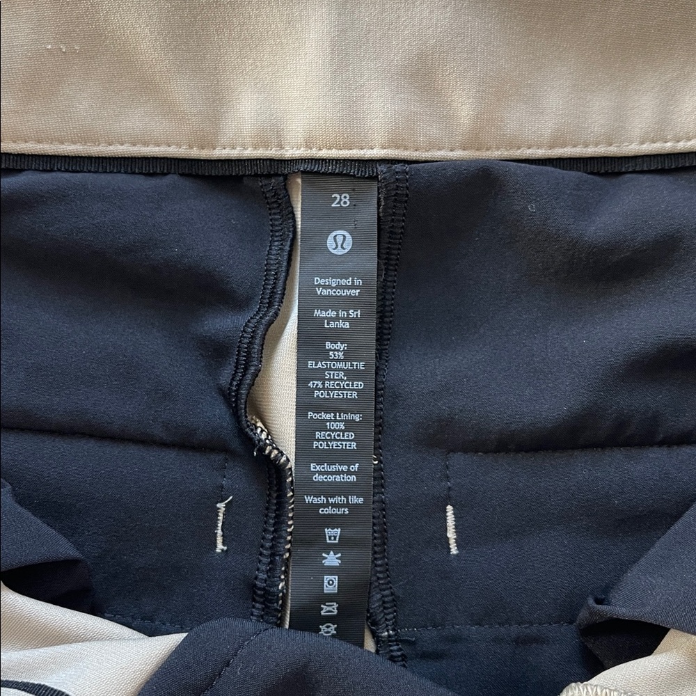 Lululemon ABC Slim-Fit Trouser Warpstreme 28W x 30L - Picture 5 of 9